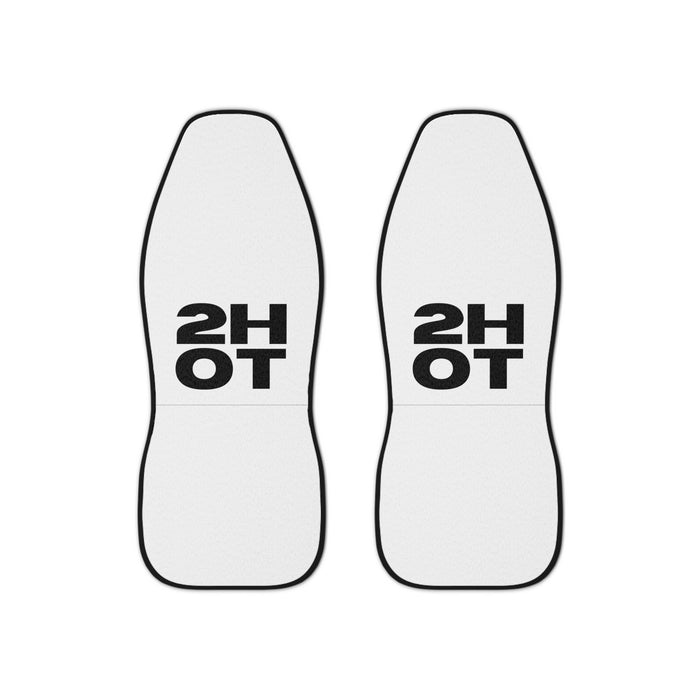 2Hot Car Seat Covers White