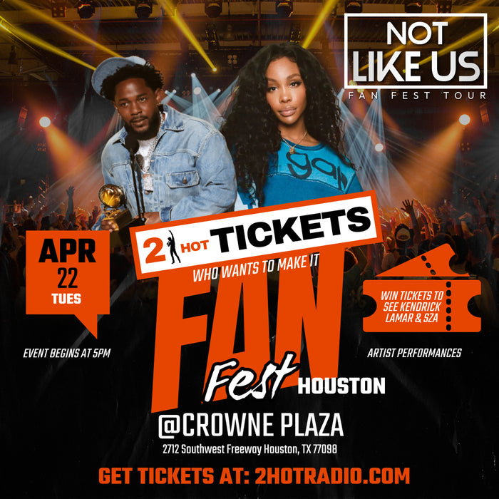 Fan Fest for Kendrick Lamar & SZA Tour | Live From Houston, TX!