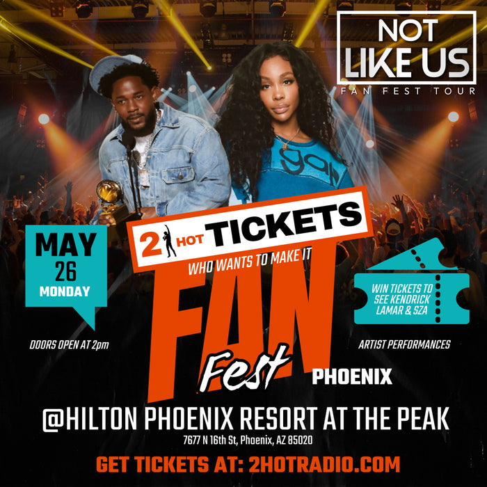 Fan Fest for Kendrick Lamar & SZA Tour | Live From Phoenix, AZ!