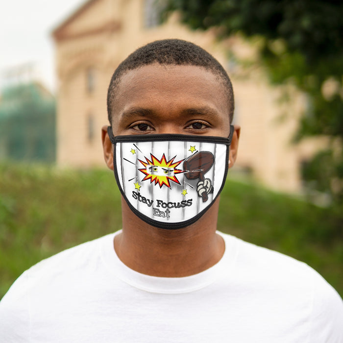 BubbyBanks Mixed-Fabric Face Mask