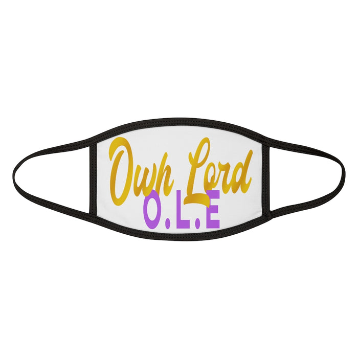 Lord.i.King Mixed-Fabric Face Mask