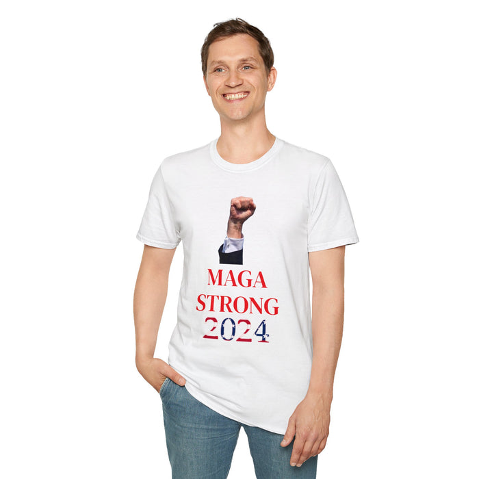MAGA STRONG 2024 Unisex Softstyle T-Shirt