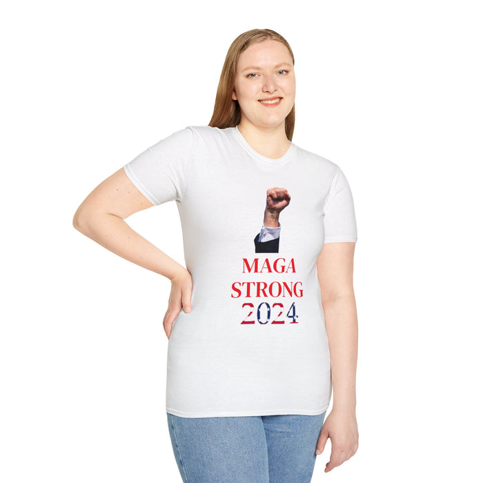 MAGA STRONG 2024 Unisex Softstyle T-Shirt