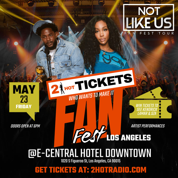 Fan Fest for Kendrick Lamar & SZA Tour | Live From Los Angeles, CA!