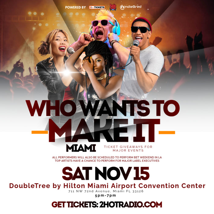 Who Wants to Make It Showcase | Live From Miami, FL 2025!
