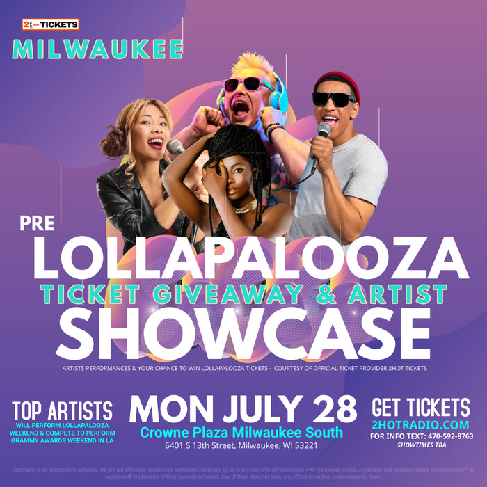 Pre-Lollapalooza Weekend Showcase | Live From Milwaukee, WI!