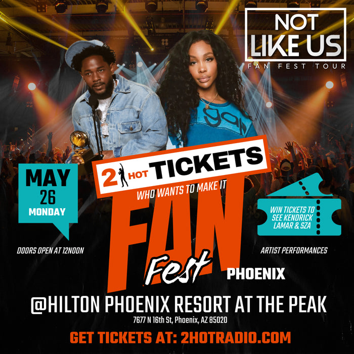 Fan Fest for Kendrick Lamar & SZA Tour | Live From Phoenix, AZ!