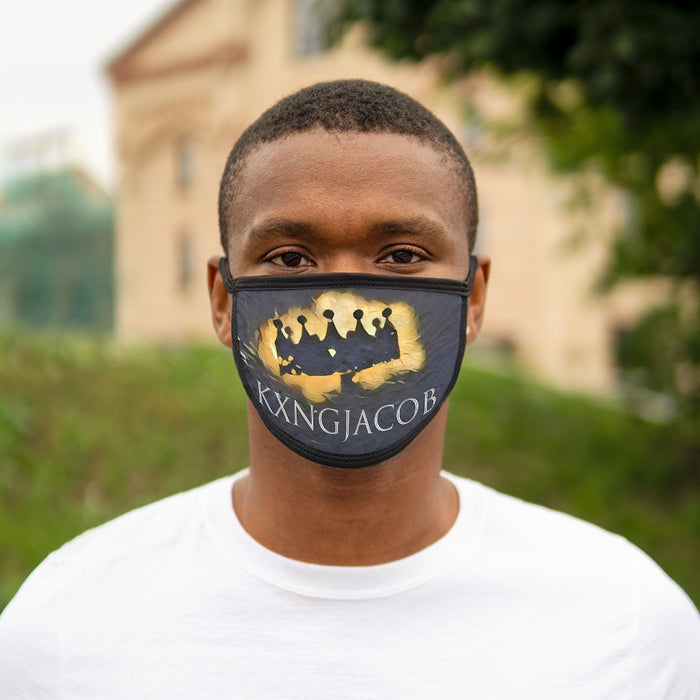 KXNGJacob Mixed-Fabric Face Mask