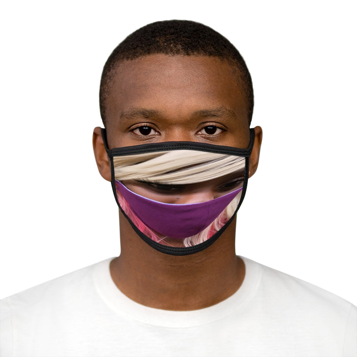 Virgo Mixed-Fabric Face Mask