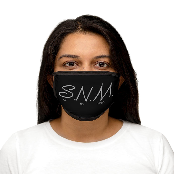 "One Take (Sick)" Mixed-Fabric Face Mask