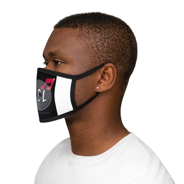 Moni Camaro Mixed-Fabric Face Mask