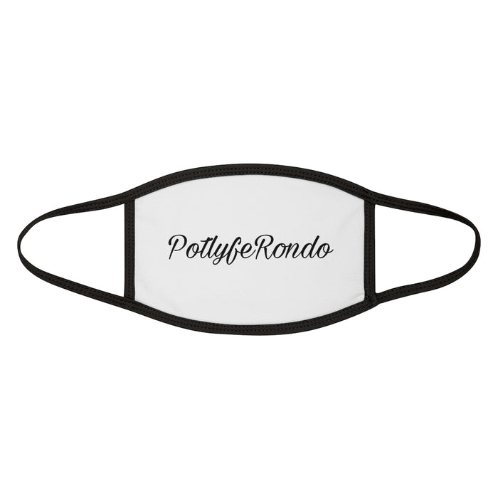 PotlyeRondo Mixed-Fabric Face Mask