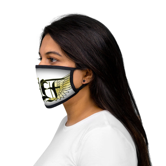 Janet Nightingale Mixed-Fabric Face Mask