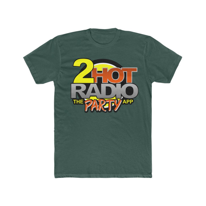 2HotRadio Party App Men's Cotton Crew Tee