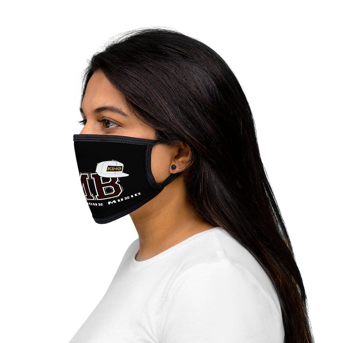 King MB Mixed-Fabric Face Mask