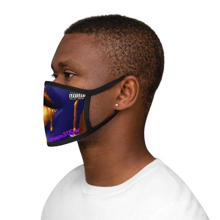 brownSUGar Mixed-Fabric Face Mask
