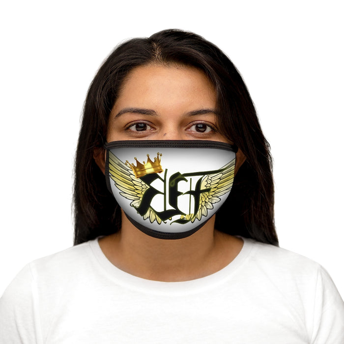 Janet Nightingale Mixed-Fabric Face Mask
