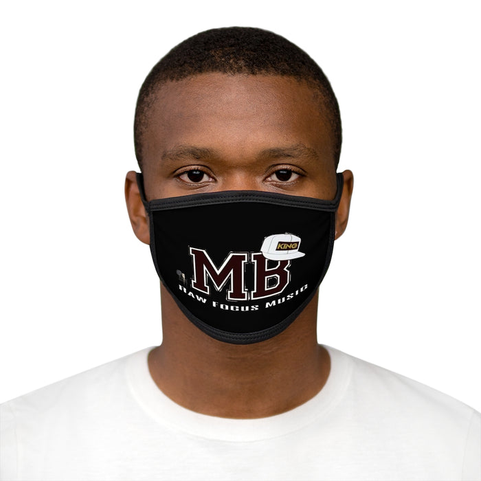 King MB Mixed-Fabric Face Mask