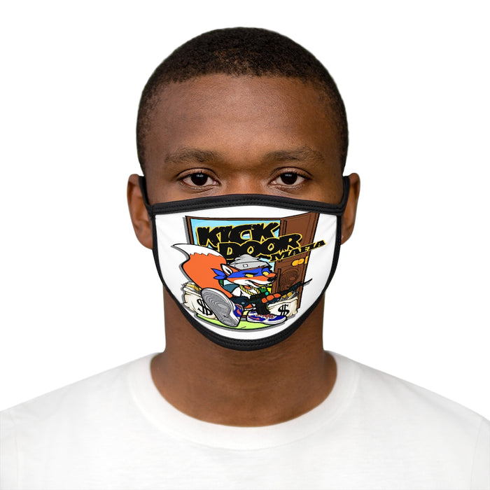 Big Regg Mixed-Fabric Face Mask
