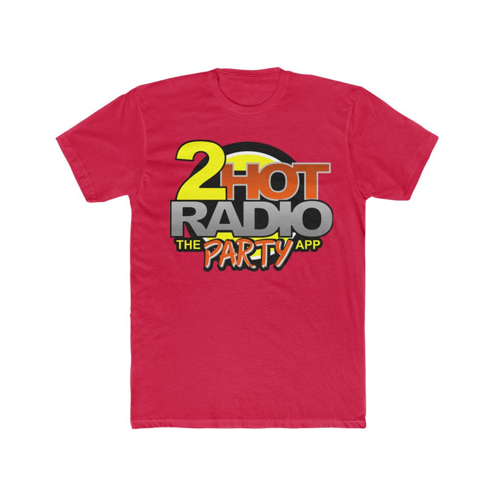 2HotRadio Party App Men's Cotton Crew Tee