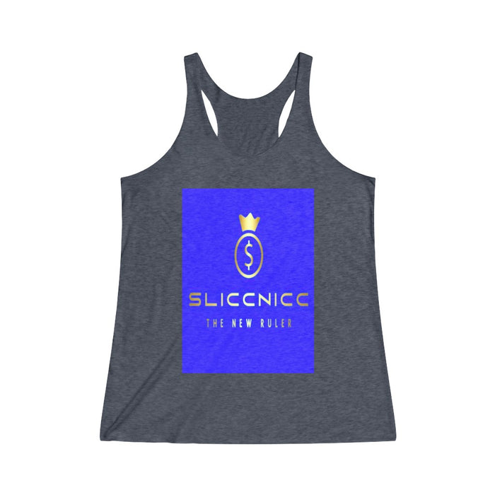 SliccNicc Women's Tri-Blend Racerback Tank