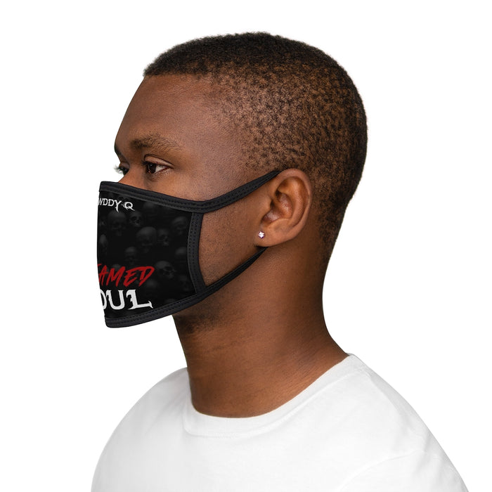 Rowddy-Q Mixed-Fabric Face Mask