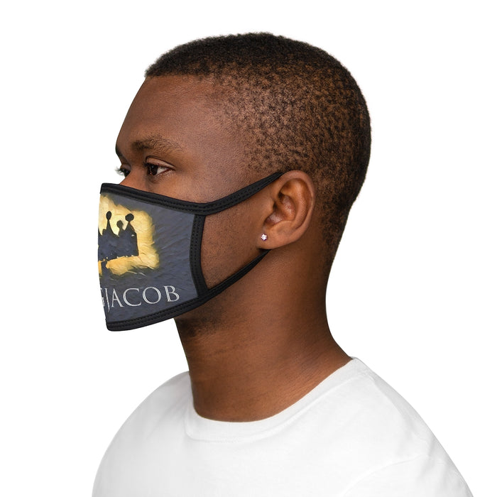 KXNGJacob Mixed-Fabric Face Mask