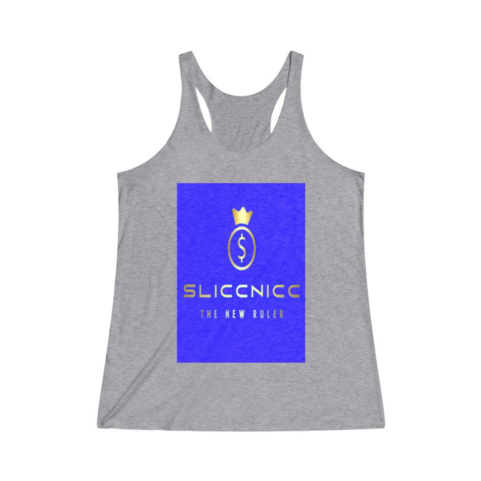 SliccNicc Women's Tri-Blend Racerback Tank