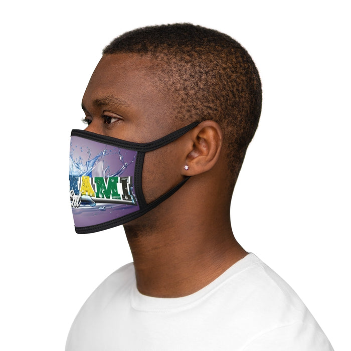 Cartier Jones Mixed-Fabric Face Mask