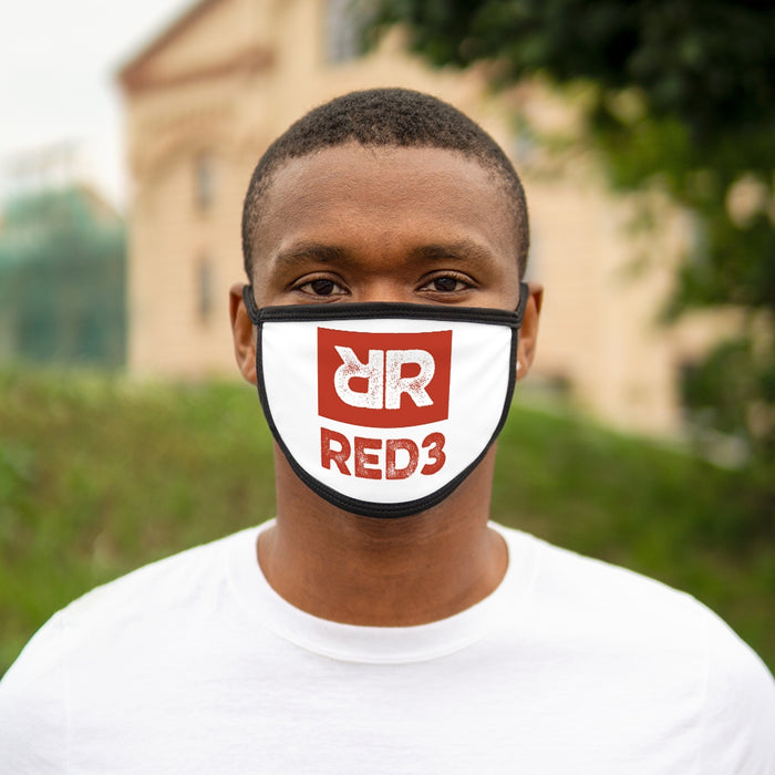 RED3 Mixed-Fabric Face Mask