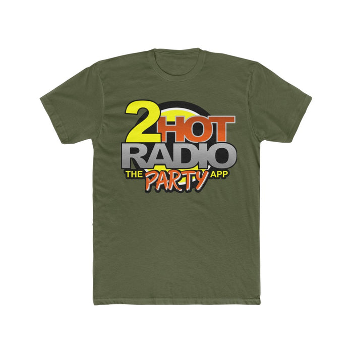 2HotRadio Party App Men's Cotton Crew Tee