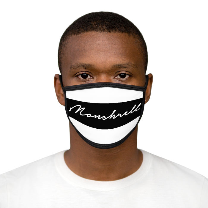 Monshrell Mixed-Fabric Face Mask
