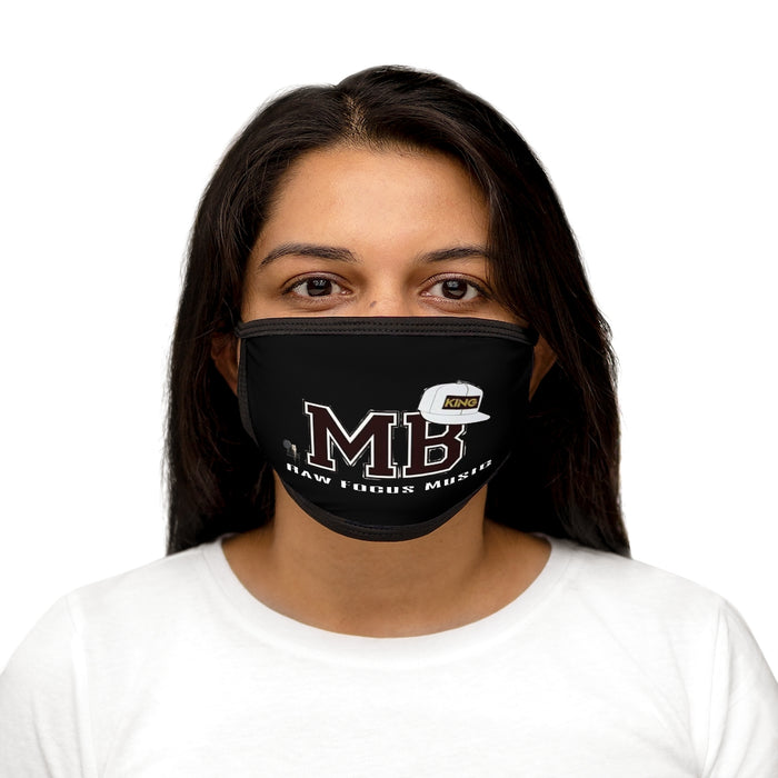 King MB Mixed-Fabric Face Mask