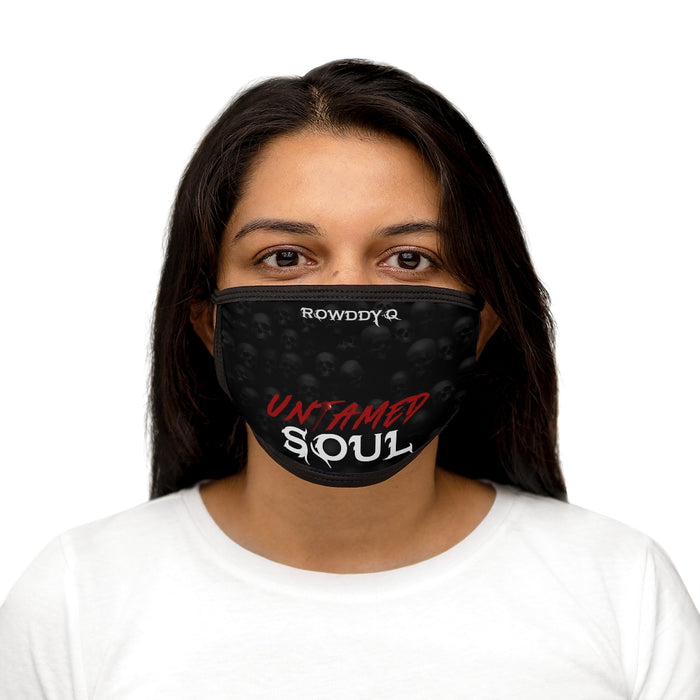 Rowddy-Q Mixed-Fabric Face Mask